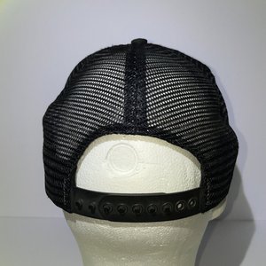 Oregon Prison Guard Trucker Hat Vintage Black Two Rivers