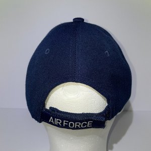 CTS US Airforce Vintage Baseball Cap Navy Blue Oversize Crest