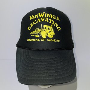 VanWinkle Excavating Vintage Trucker Hat