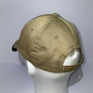 Caterpillar Official Tan & Black Vintage Baseball Cap