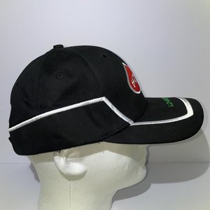 Lo-Res Snowboarding Y2K Black Baseball Cap