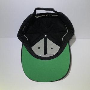Lo-Res Snowboarding Y2K Black Baseball Cap