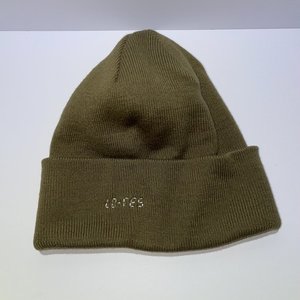 Lo-Res Snowboarding Brown Beanie Made in France