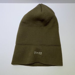 Lo-Res Snowboarding Brown Beanie Made in France