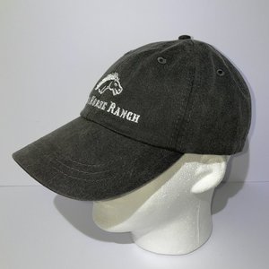 Adams Rusty Horse Ranch Black Baseball Cap
