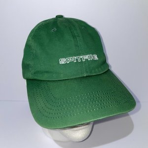 Spitfire Skateboarding Green Baseball Cap