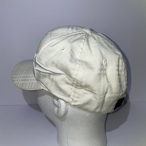 Alpinestars Flex-Fit White Plaid Vintage Baseball Cap Size L/XL
