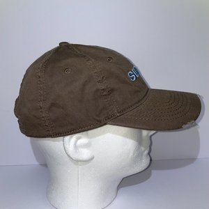 Subaru Drift Stitching Baseball Cap Blue & Brown