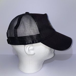 USMC Black Vintage Trucker Hat