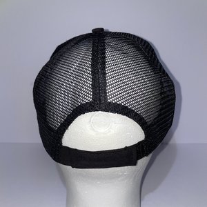 USMC Black Vintage Trucker Hat