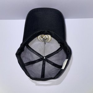 USMC Black Vintage Trucker Hat