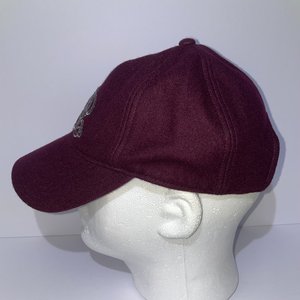 J. Crew Maroon & Silver Women's Baseball Cap