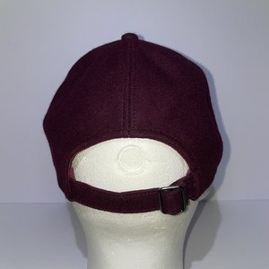 J. Crew Maroon & Silver Women's Baseball Cap