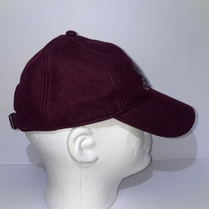 J. Crew Maroon & Silver Women's Baseball Cap