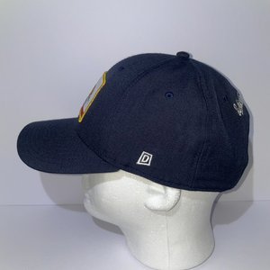 Caliville Whiskey Jam Vintage Blue Wool Baseball Cap