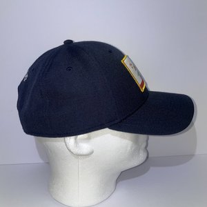 Caliville Whiskey Jam Vintage Blue Wool Baseball Cap