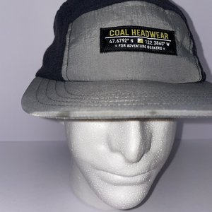 Coal Headwear Bridger Blue & Gray Fleece 5-Panel Hat