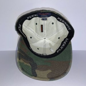 Fieldcraft Woodland Camo Flex-Fit Baseball Hat Size L/XL