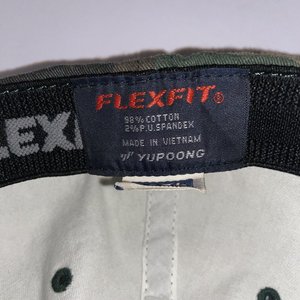 Fieldcraft Woodland Camo Flex-Fit Baseball Hat Size L/XL