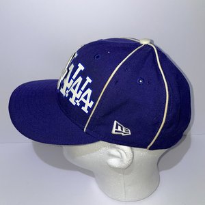 New Era 59Fifty LA Dodgers Vintage Graffiti Wool Baseball Cap Size 7 1/8