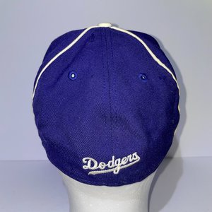 New Era 59Fifty LA Dodgers Vintage Graffiti Wool Baseball Cap Size 7 1/8