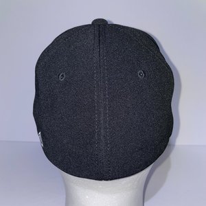 Pacific Headwear Arizona Diamondback Black & Cyan Flex-Fit Baseball Cap Size S/M