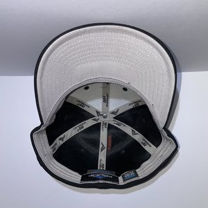 Pacific Headwear Arizona Diamondback Black & Cyan Flex-Fit Baseball Cap Size S/M