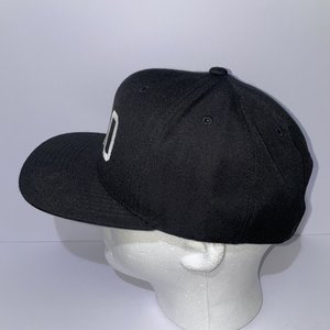 Lids Custom 590 Black Wool Snapback Cap