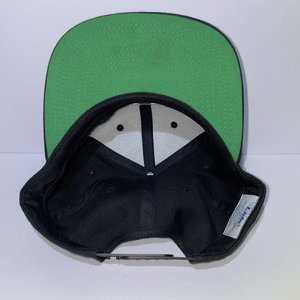 Lids Custom 590 Black Wool Snapback Cap