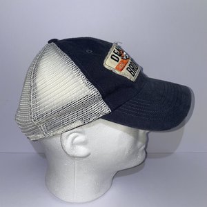 Denver Broncos '47 Brand Snapback Hat Blue Distressed Cotton Mesh