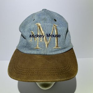 Goofy Hat Co. Vintage Denim Suede Baseball Cap Made in USA