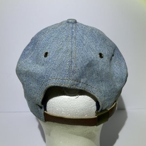 Goofy Hat Co. Vintage Denim Suede Baseball Cap Made in USA