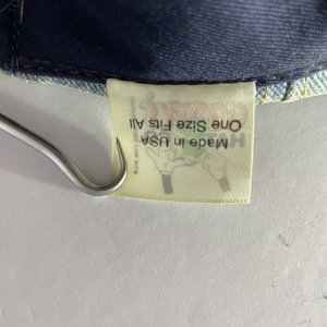 Goofy Hat Co. Vintage Denim Suede Baseball Cap Made in USA