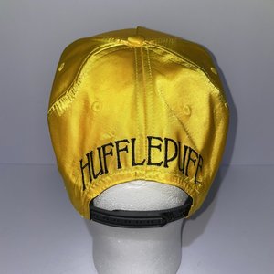 Hogwarts Hufflepuff Shiny Gold Faux Leather Snapback Hat