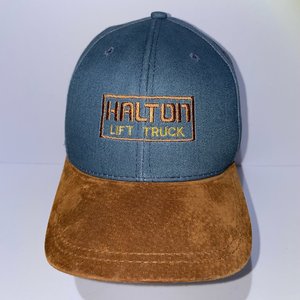 Halton Truck Lifts Suede Denim Baseball Cap Made in USA