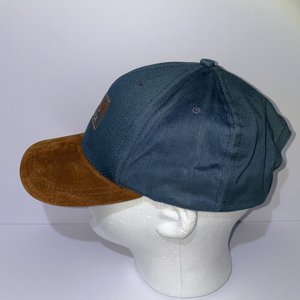 Halton Truck Lifts Suede Denim Baseball Cap Made in USA