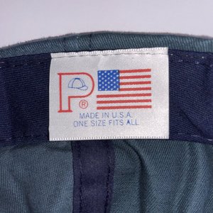 Halton Truck Lifts Suede Denim Baseball Cap Made in USA