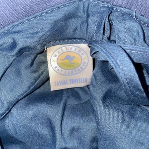 Wallaroo Casual Traveler Sky Blue Cotton Sun Hat