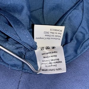 Wallaroo Casual Traveler Sky Blue Cotton Sun Hat