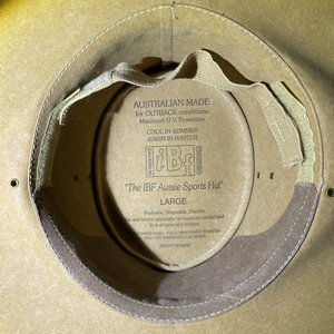 Ian Baker Finch Originals Aussie Sports Outback Hat Size L