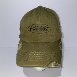 Peterbilt Official Distressed Hunting Camo Baseball Cap