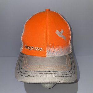 Snap-On Bird Hunter Bright Orange Trucker Hat