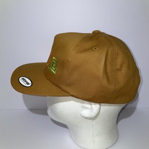 Atonal Headwear Daze Printing Baby Blocks Brown Snapback Cap
