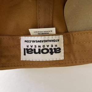 Atonal Headwear Daze Printing Baby Blocks Brown Snapback Cap