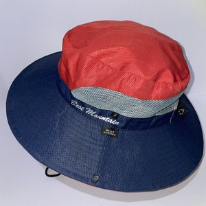 Best Mountain Red & Blue Boonie Hat w Chinstrap