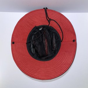 Best Mountain Red & Blue Boonie Hat w Chinstrap