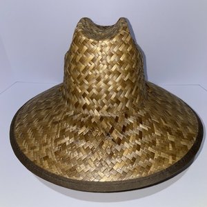 Dorfman Pacific Palm Leaf Wide Brim Sun Hat