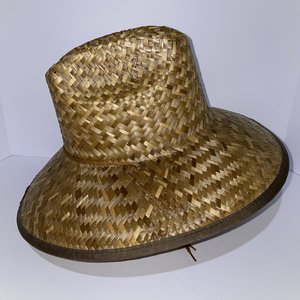 Dorfman Pacific Palm Leaf Wide Brim Sun Hat