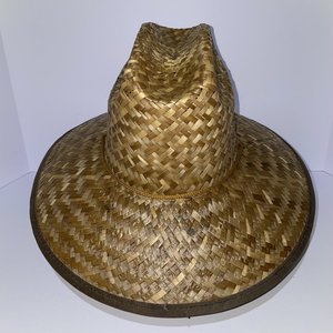 Dorfman Pacific Palm Leaf Wide Brim Sun Hat