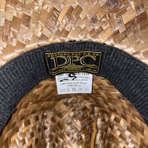 Dorfman Pacific Palm Leaf Wide Brim Sun Hat